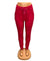 -COMFORTBROEK ROOD MET VETERS