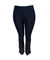 -COMFORTBROEK NAVY ZONDER ZAKKEN FLARED